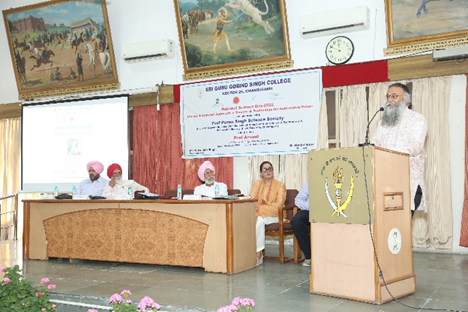 Members of the Prof. Puran Singh Science Society