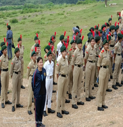 Cadets at Sukhna Lake