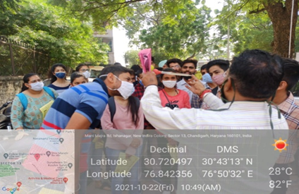 Door to door awareness